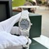 AUDEMARS PIGUET ROYAL OAK LADY BLUE DIAL DIAMOND BEZEL REPLICA 34MM