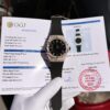 HUBLOT ORLINSKI KING GOLD BLACK DIAL CUSTOM FULL MOISSANITE BEST REPLICA