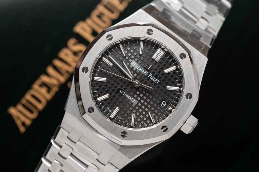 AUDEMARS PIGUET ROYAL OAK 15450ST BLACK DIAL BEST REPLICA 37MM
