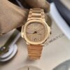 PATEK PHILIPPE NAUTILUS 7118/1R ROSE GOLD GOLDEN DIAL BEST REPLICA 35.2MM