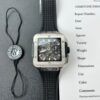 HUBLOT SQUARE BANG UNICO TITANIUM GREY DIAL BEST REPLICA 42MM