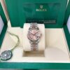 ROLEX LADY DATEJUST PINK ROMAN DIAL FLUTED BEZEL SUPER CLONE 28MM