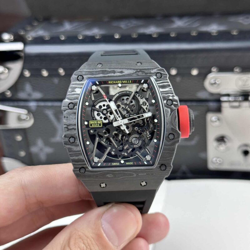 RICHARD MILLE RM35-02 RAFAEL NADAL CARBON FIBER TPT BBR V3 BEST REPLICA 44.5MM