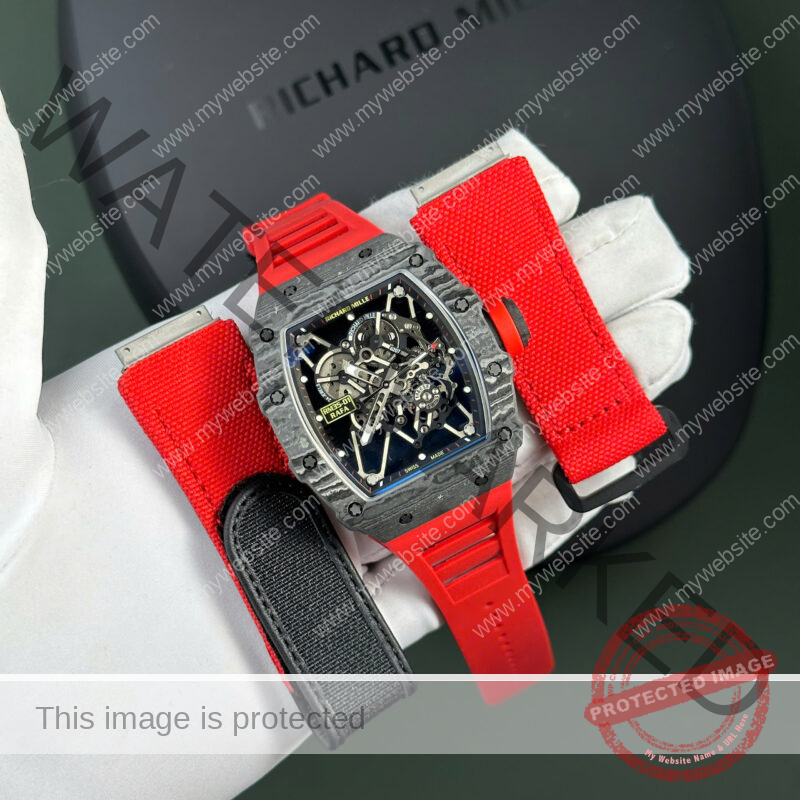 RICHARD MILLE RM35-01 RAFAEL NADAL BLACK CARBON TPT BBR V3 BEST QUALITY REPLICA