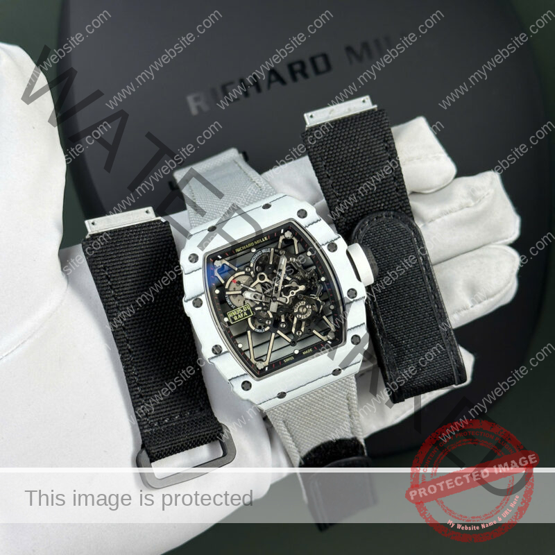RICHARD MILLE RM35-01 RAFAEL NADAL WHITE CARBON TPT