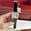 CARTIER SANTOS DUMONT WJSA0016 ROSE GOLD STONE-SET BEZEL LARGE MODEL REPLICA 43.5 x 31.4MM