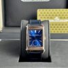 ĐỒNG HỒ JAEGER-LECOULTRE MASTER REVERSO TRIBUTE MONOFACE VÀNG HỒNG MẶT XANH BLUE REP 11 40MM