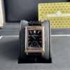 JAEGER-LECOULTRE MASTER REVERSO TRIBUTE MONOFACE ROSE GOLD BLACK DIAL SUPER CLONE 40MM