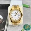 ROLEX DAY-DATE 228238-0042 WHITE ROMAN DIAL 18K YELLOW GOLD WRAPPED 175G BEST QUALITY 40MM