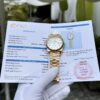 ĐỒNG HỒ ROLEX DAY-DATE 40 228238-0071 BỌC VÀNG 18K MẶT XÀ CỪ TRẮNG CỌC SỐ MOISSANITE GMF V3 176G 40MM