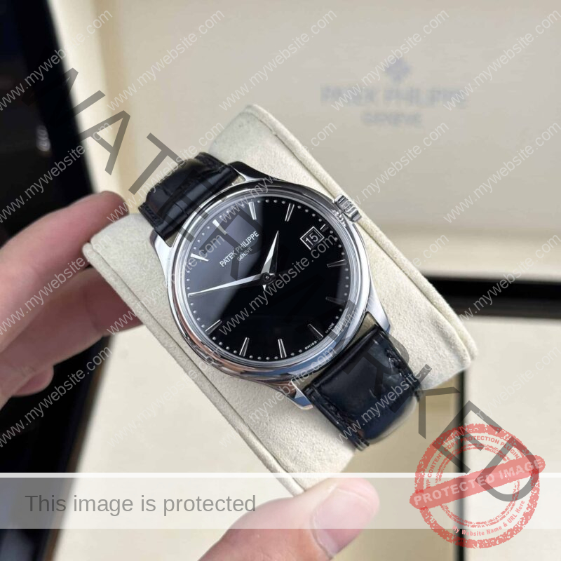 PATEK PHILIPPE CALATRAVA 5227G-010 BLACK DIAL BEST REPLICA 3K FACTORY 39MM