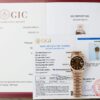 ROLEX DAY-DATE 36 128345-0037 BROWN OMBRE DIAL 18K GOLD WRAPPED