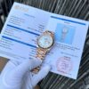 ROLEX DAY-DATE 40 228235-0056 MOP DIAL 18K GOLD WRAPPED CUSTOM MOISSANITE HOUR MARKER GMF V3 176G