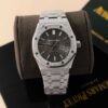 ĐỒNG HỒ AUDEMARS PIGUET ROYAL OAK FROSTED GOLD 15454BC MẶT XÁM REP 1:1 37MM