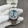 ROLEX DAYTONA 116576TBR PLATINUM ARABIC DIAL CUSTOM MADE 1:1 CNC BAGUETTE CVD DIAMONDS BEZEL 40MM