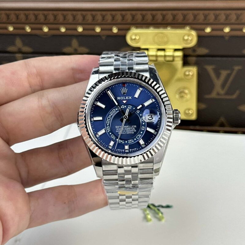 ROLEX SKY-DWELLER 326934 BLUE DIAL JUBILEE BRACELET BEST REPLICA 42MM