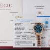 ROLEX SKY-DWELLER 326935 BLUE-GREEN DIAL 18K ROSE GOLD WRAPPED OYSTER BEST REPLICA 42MM