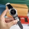 OMEGA CONSTELLATION CO-AXIAL MASTER CHRONOMETER STEEL BLACK DIAL LEATHER REPLICA 39MM