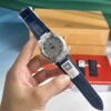 OMEGA CONSTELLATION MASTER CHRONOMETER STEEL GREY DIAL LEATHER REPLICA 39MM