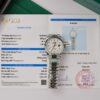 ROLEX DATEJUST 36 WHITE METEORITE DIAL MOISSANITE HOUR MARKERS BEST REPLICA CLEAN FACTORY 36MM