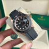 ROLEX YACHT-MASTER 126655 ROSE GOLD BLACK DIAL RUBBER SUPER CLONE VSF 40MM