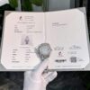 ROLEX DATEJUST 41 BLUE ROMAN NUMERALS ICED OUT MOISSANITE BEST REPLICA 41MM