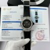 HUBLOT BIG BANG SANG BLEU TITANIUM PAVÉ CUSTOM MOISSANITE REPLICA 44MM
