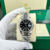 ROLEX DATEJUST 126234 BLACK LUMINOUS INDEX DIAL JUBILEE BRACELET BEST REPLICA