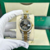 ROLEX DATEJUST 126233-0035 WIMBLEDON SLATE DIAL YELLOW GOLD JUBILEE SUPER CLONE