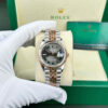 ROLEX DATEJUST 126231 ROSE GOLD WIMBLEDON DIAL JUBILEE SUPER CLONE 36MM