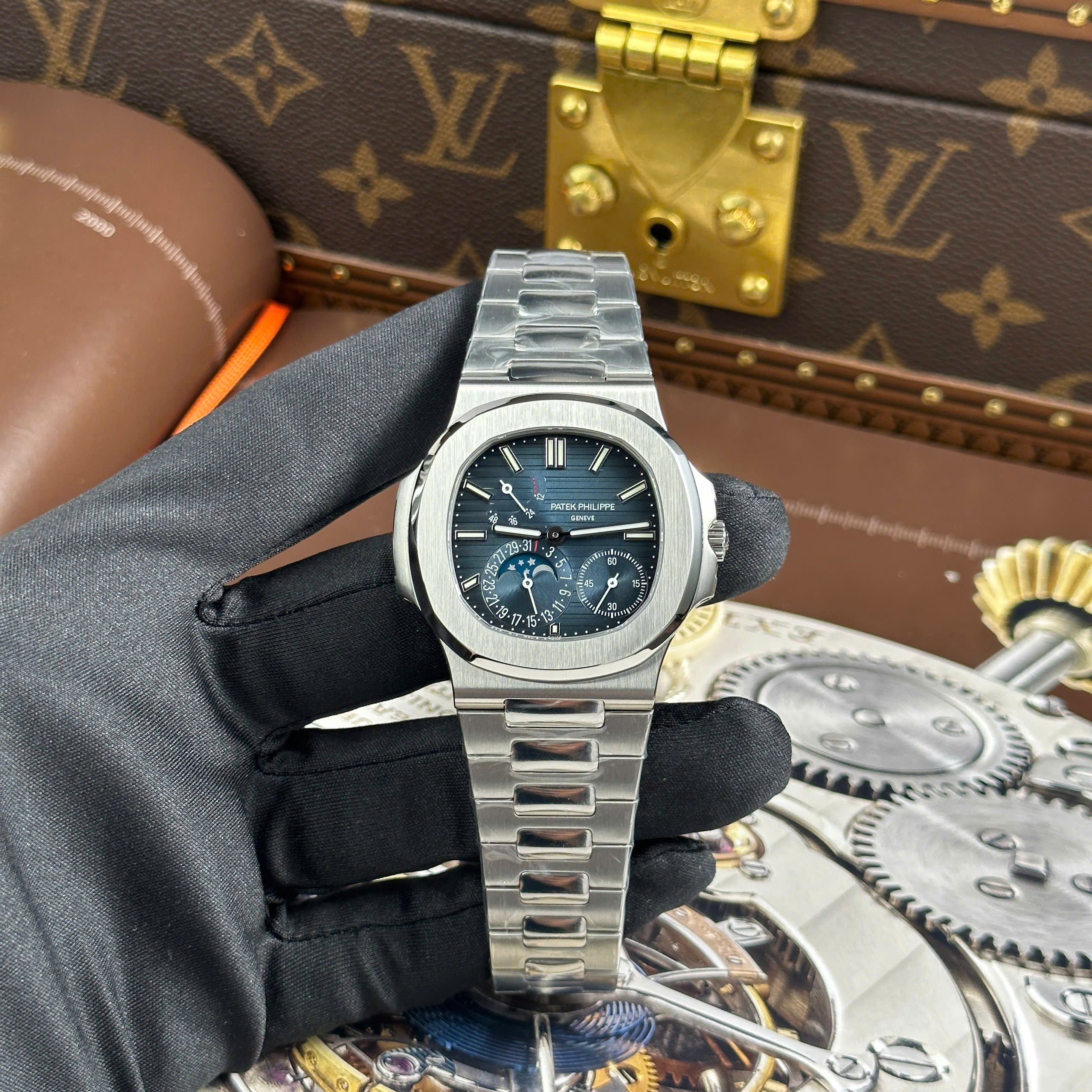 PATEK PHILIPPE NAUTILUS 5712/1A BLUE DIAL BEST REPLICA PPF V3